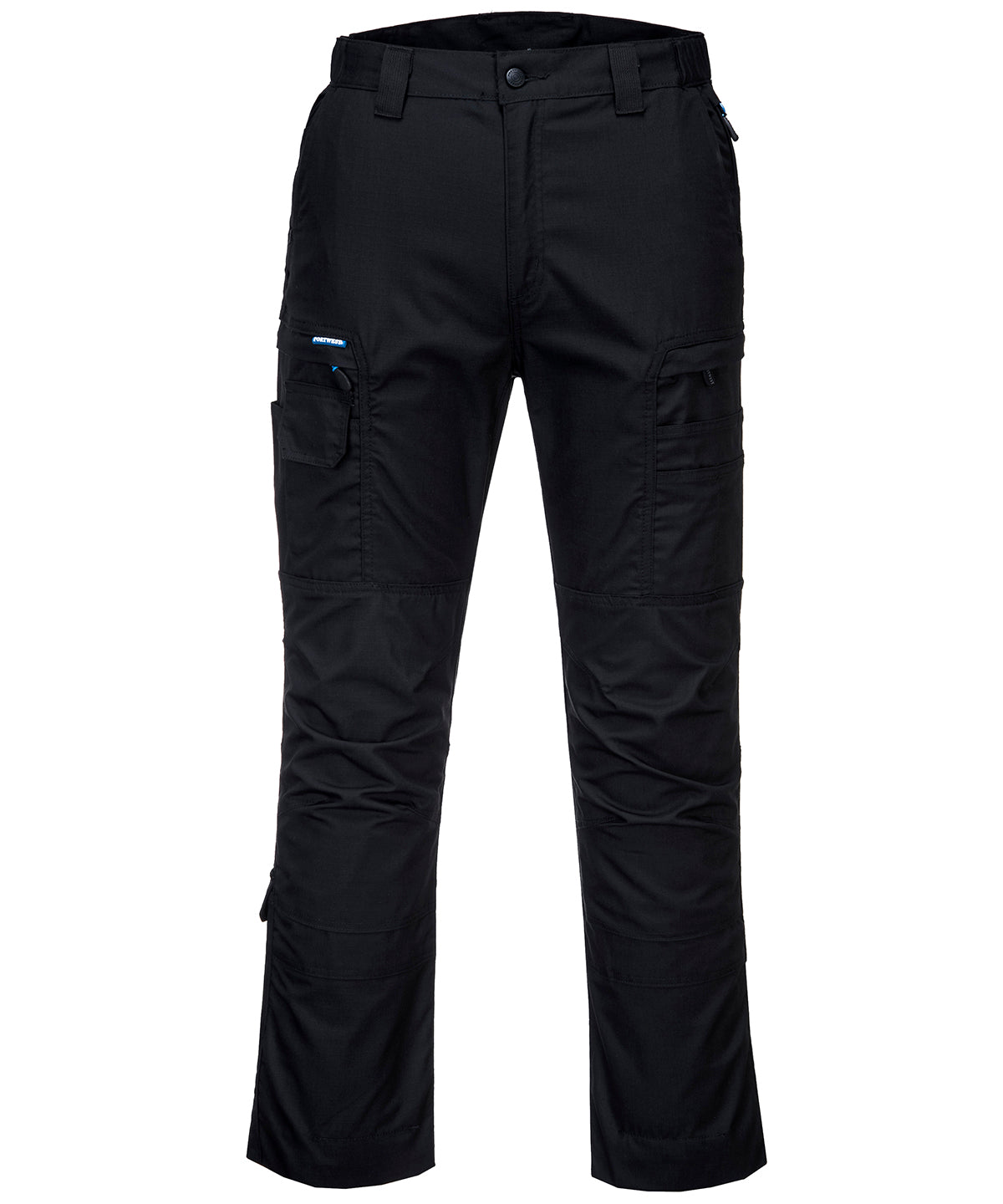 Personalised Trousers - Black Portwest KX3 Ripstop trouser (T802) regular fit