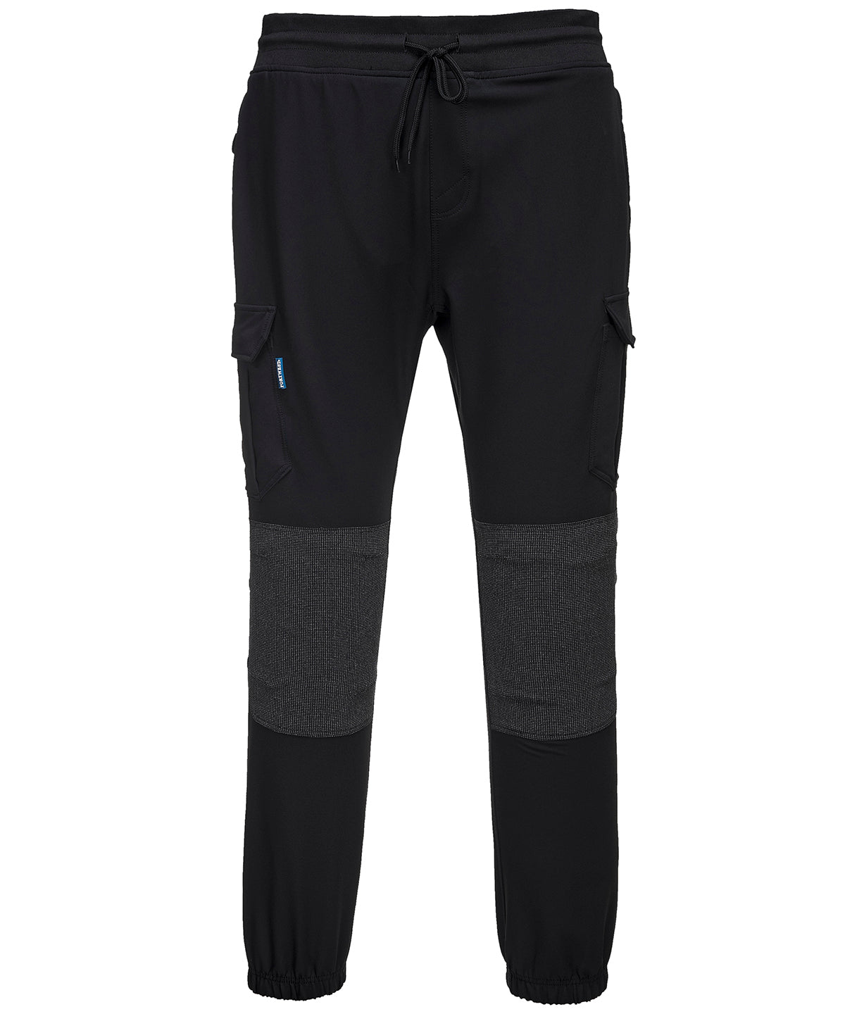 Personalised Trousers - Black Portwest KX3 Flexi trouser (T803) slim fit