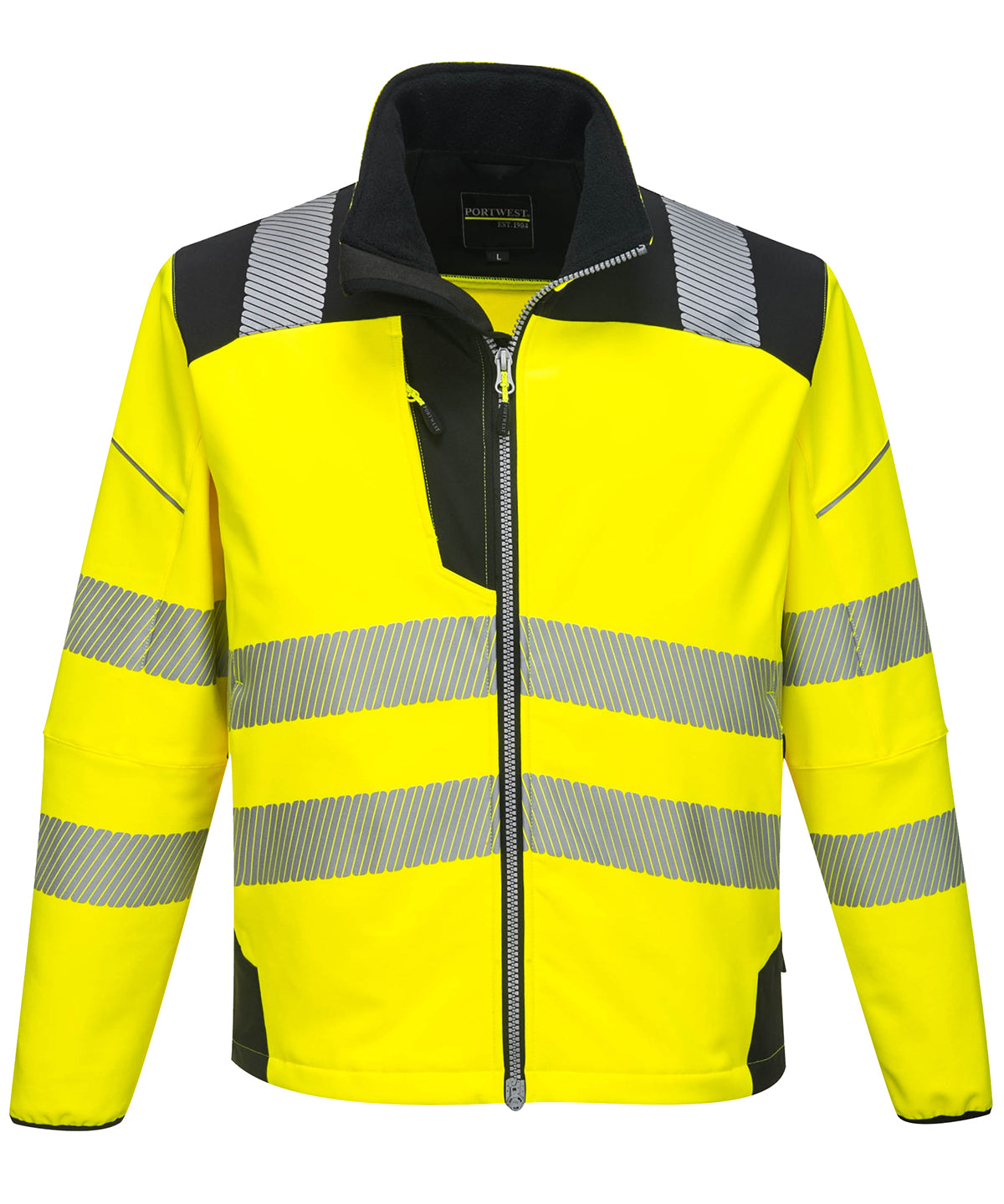 Personalised Jackets - Mid Orange Portwest PW3 Hi-vis softshell jacket (T402)