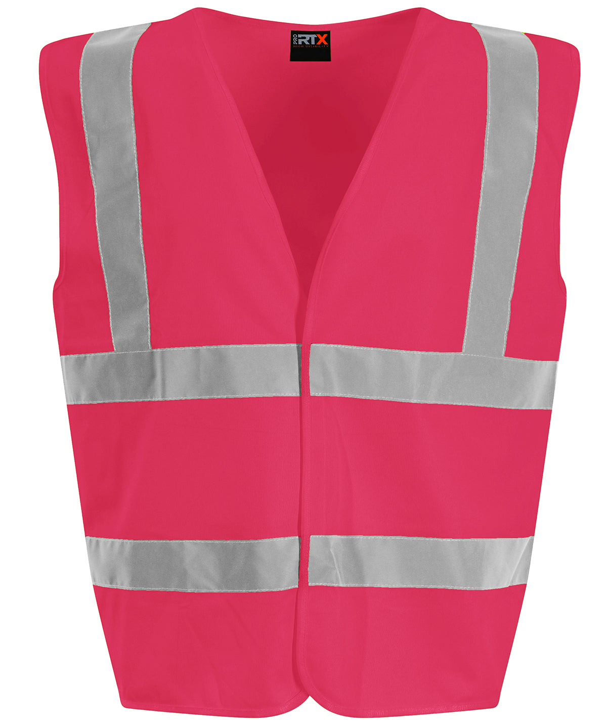 Personalised Safety Vests - Neon Yellow ProRTX High Visibility Kids waistcoat