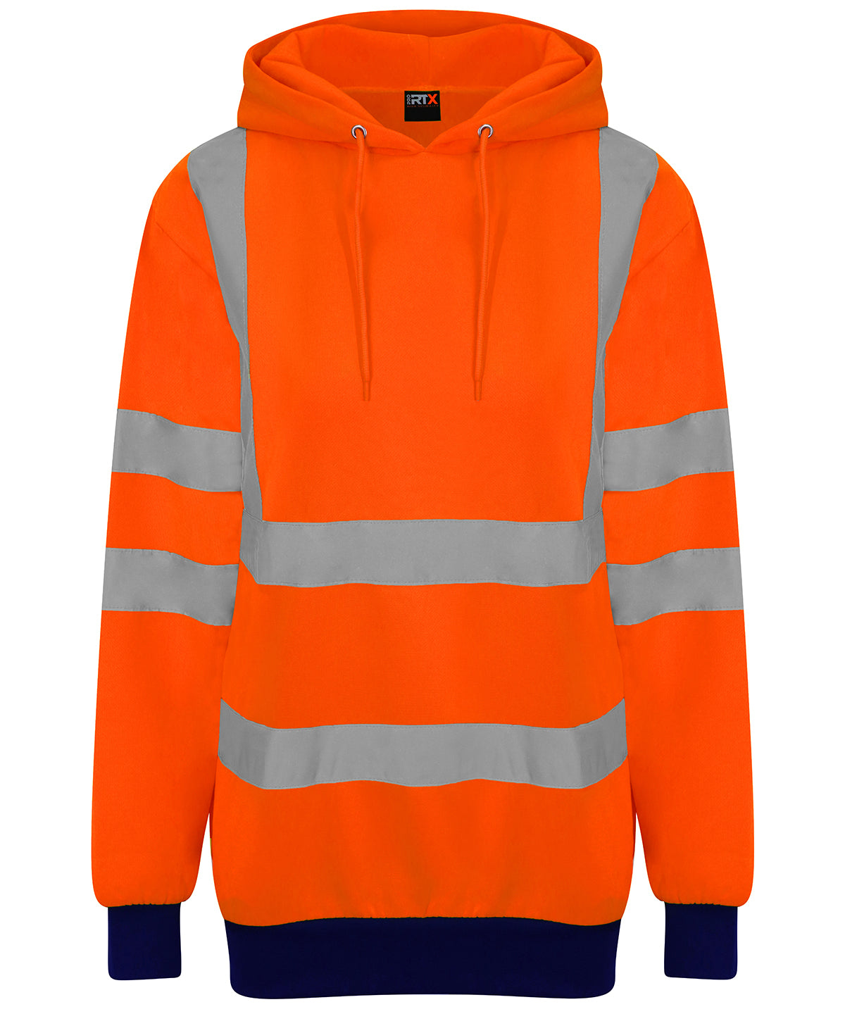 Personalised Hoodies - Neon Orange ProRTX High Visibility High visibility hoodie
