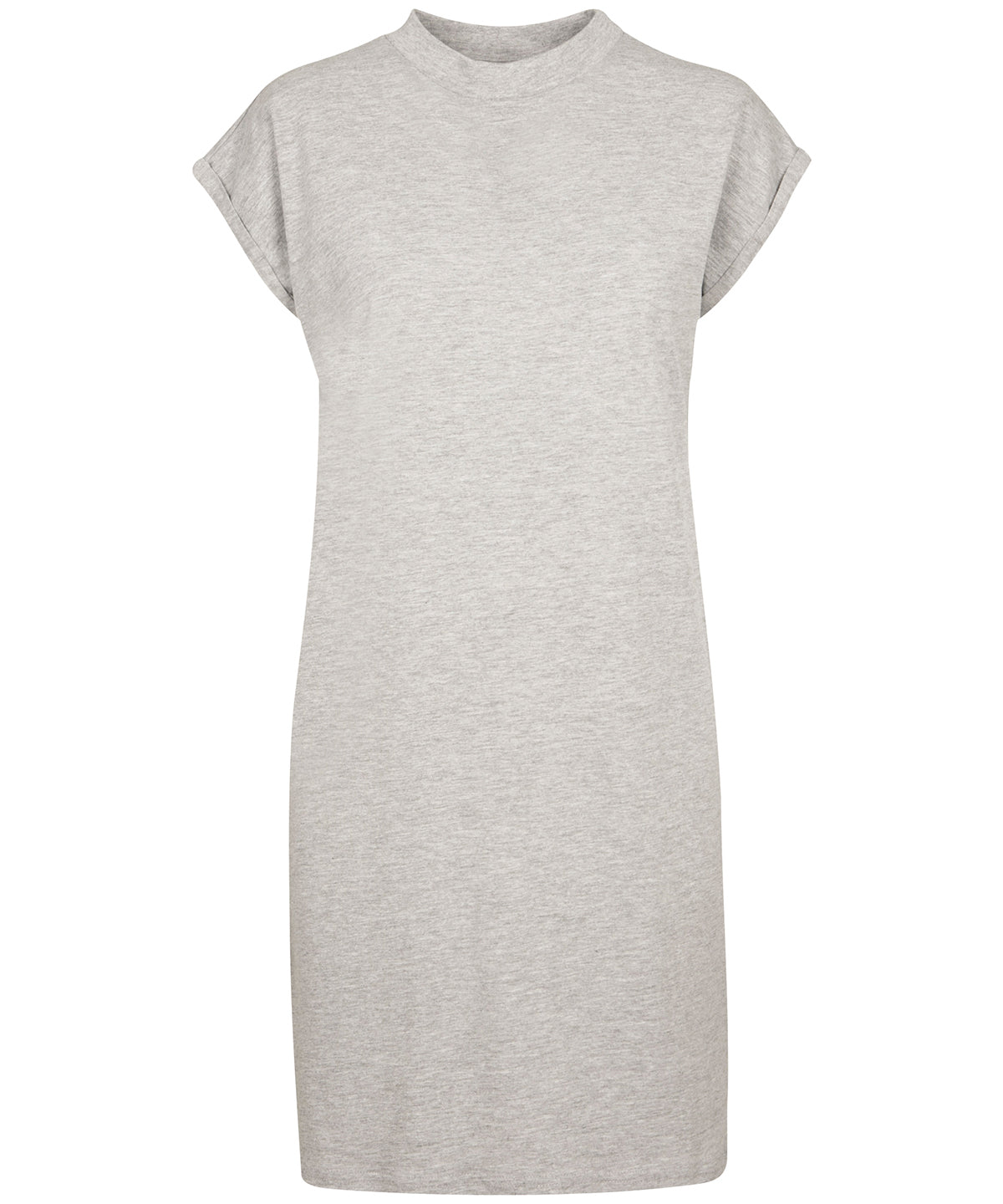 Personalised Dresses - Light Green Build Your Brand Women's turtle extended shoulder dress