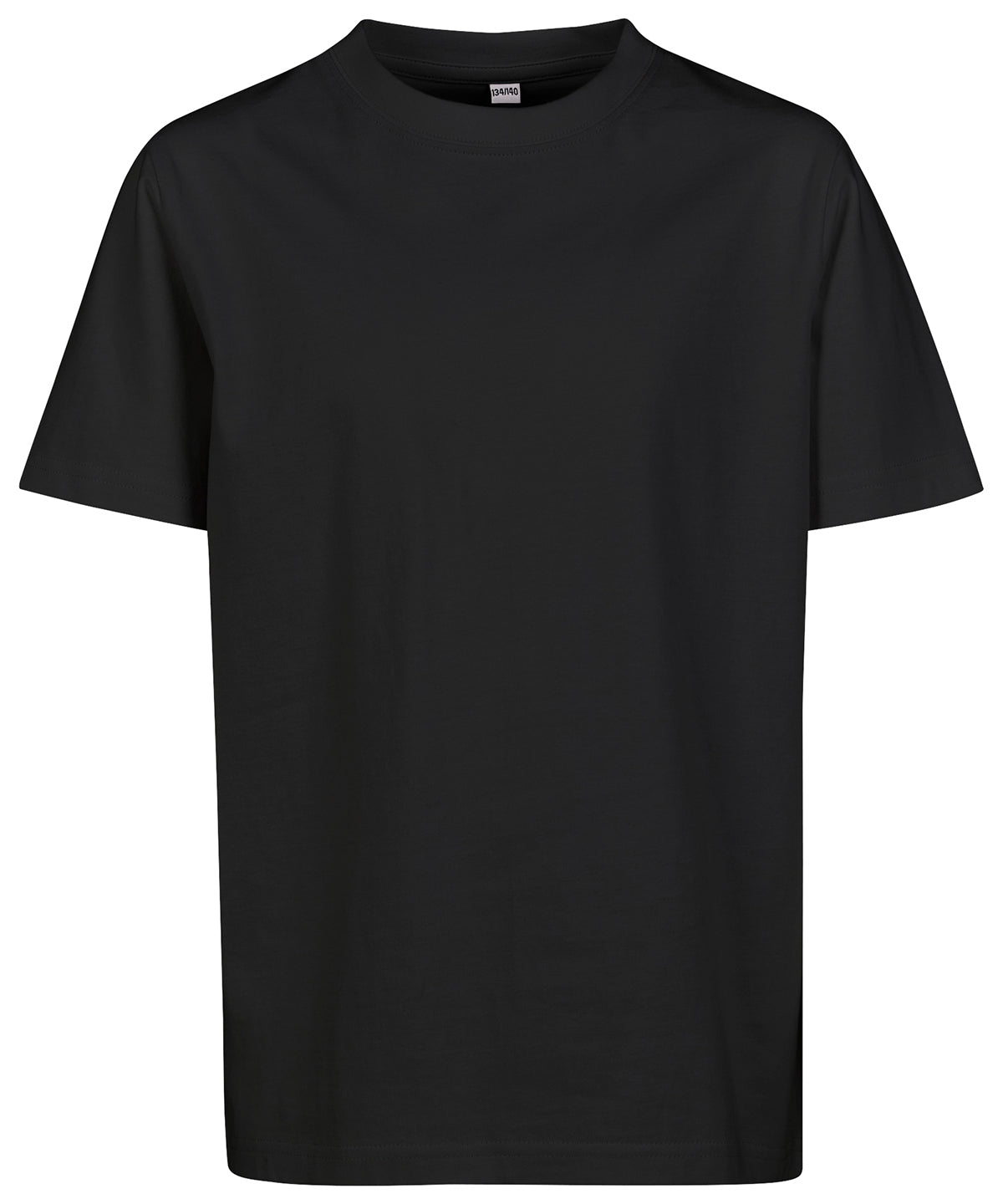 Personalised T-Shirts - Black Build Your Brand Kids basic tee