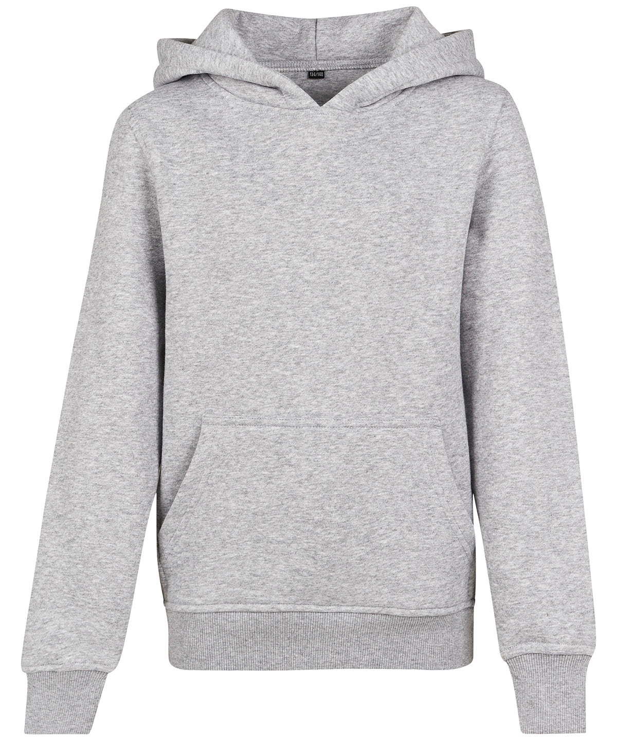 Personalised Hoodies - Black Build Your Brand Kids basic hoodie