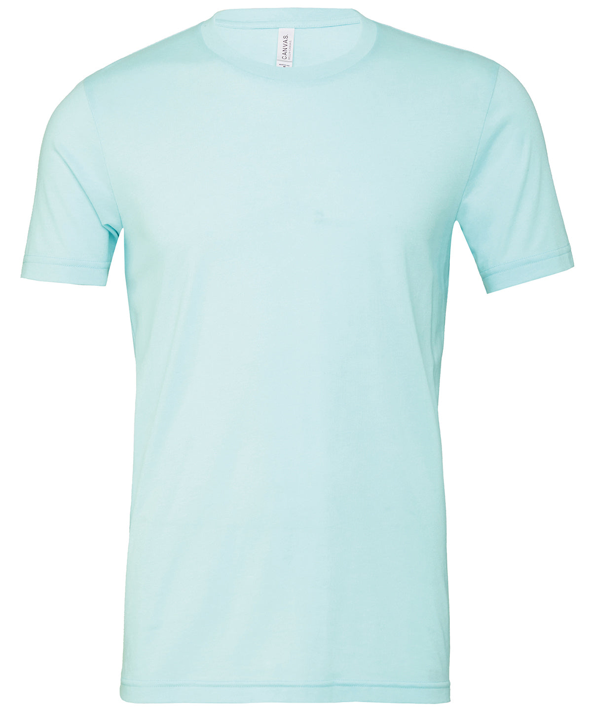Personalised T-Shirts - Light Blue Bella Canvas Unisex heather CVC short sleeve t-shirt