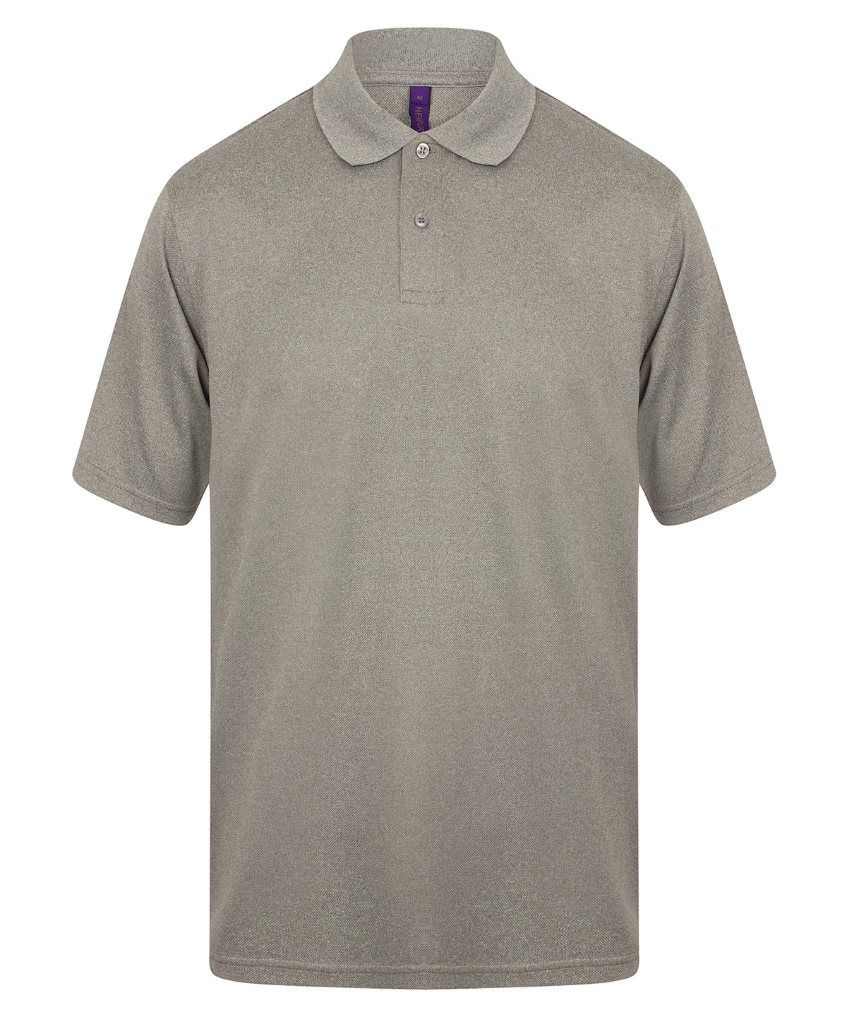 Personalised Polo Shirts - Light Blue Henbury Coolplus® polo shirt