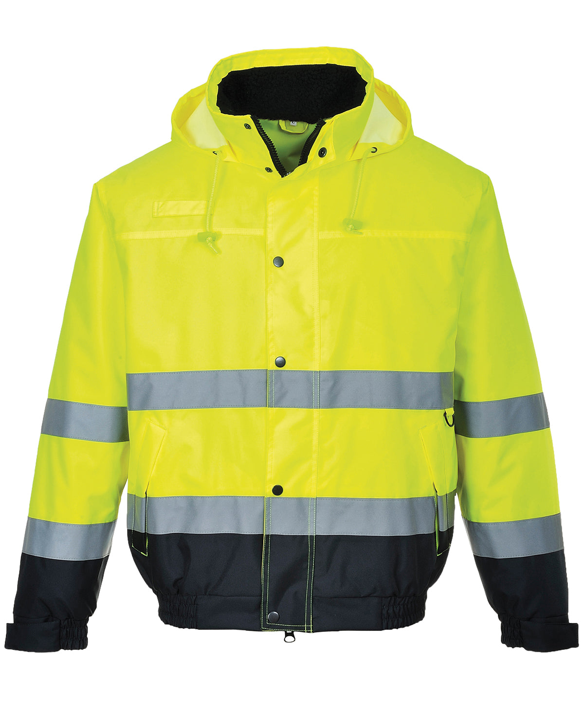 Personalised Jackets - Light Yellow Portwest Hi-vis bomber jacket (S463/S226)