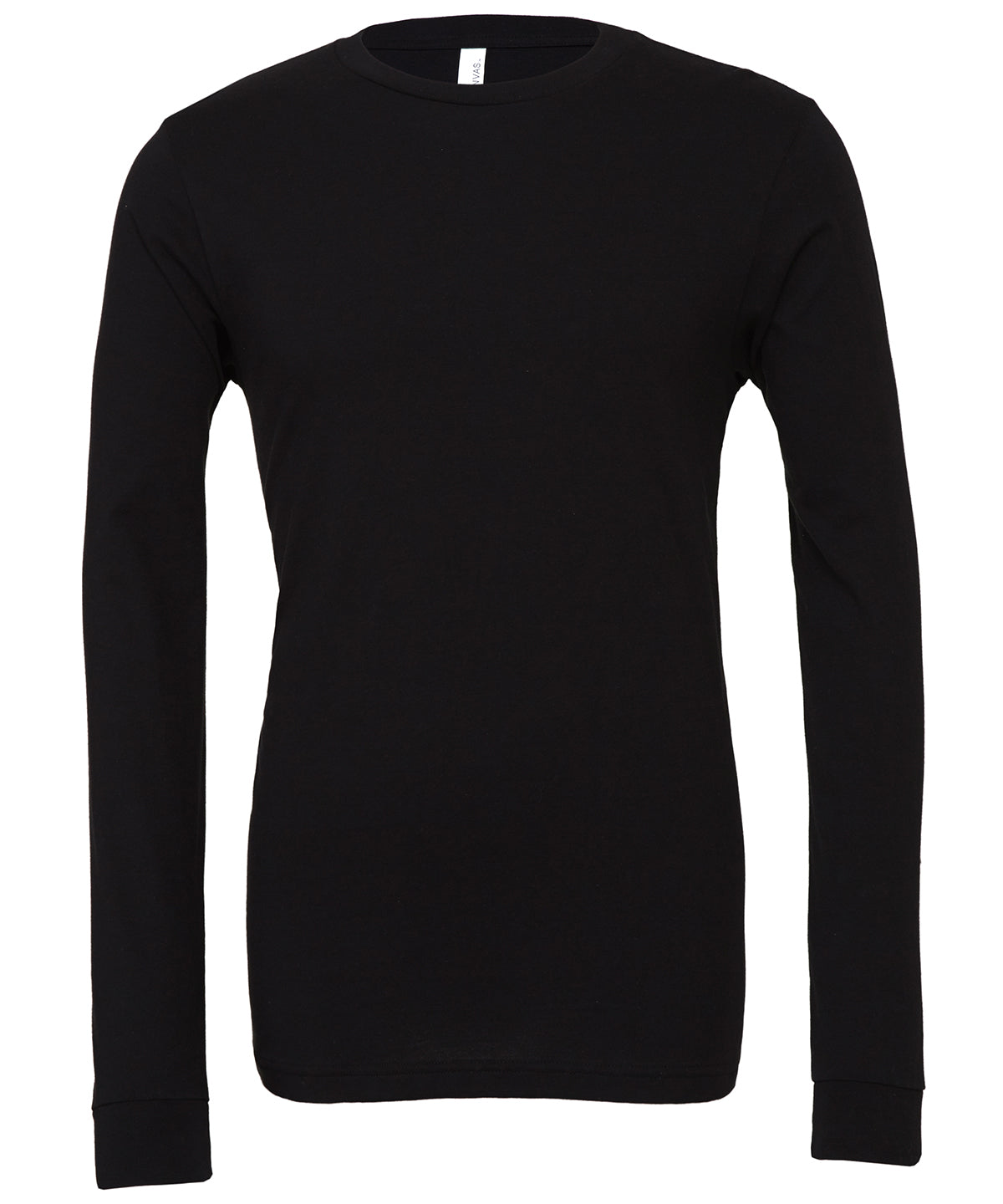 Personalised T-Shirts - Black Bella Canvas Unisex Jersey long sleeve tee
