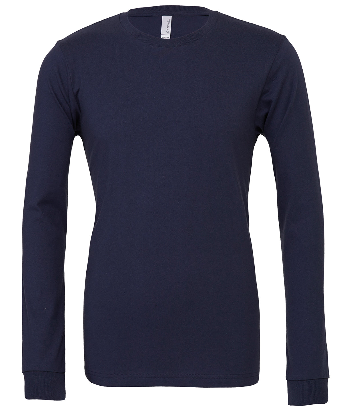 Personalised T-Shirts - Black Bella Canvas Unisex Jersey long sleeve tee