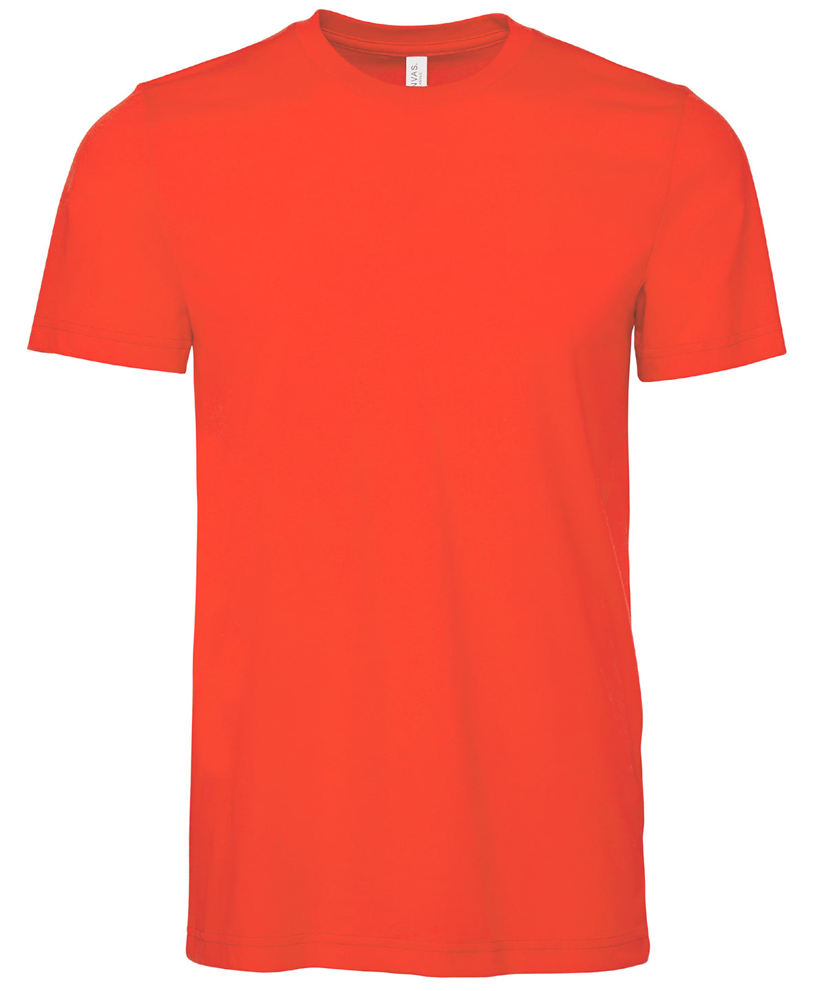 Personalised T-Shirts - Bright Pink Bella Canvas Unisex Jersey crew neck t-shirt