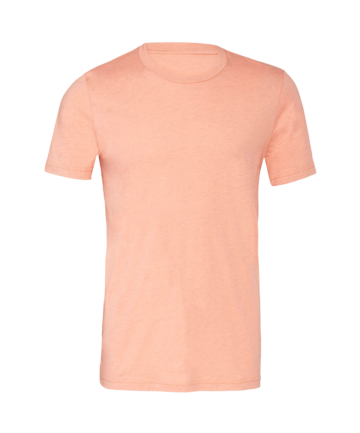 Personalised T-Shirts - Light Orange Bella Canvas Unisex heather CVC short sleeve t-shirt