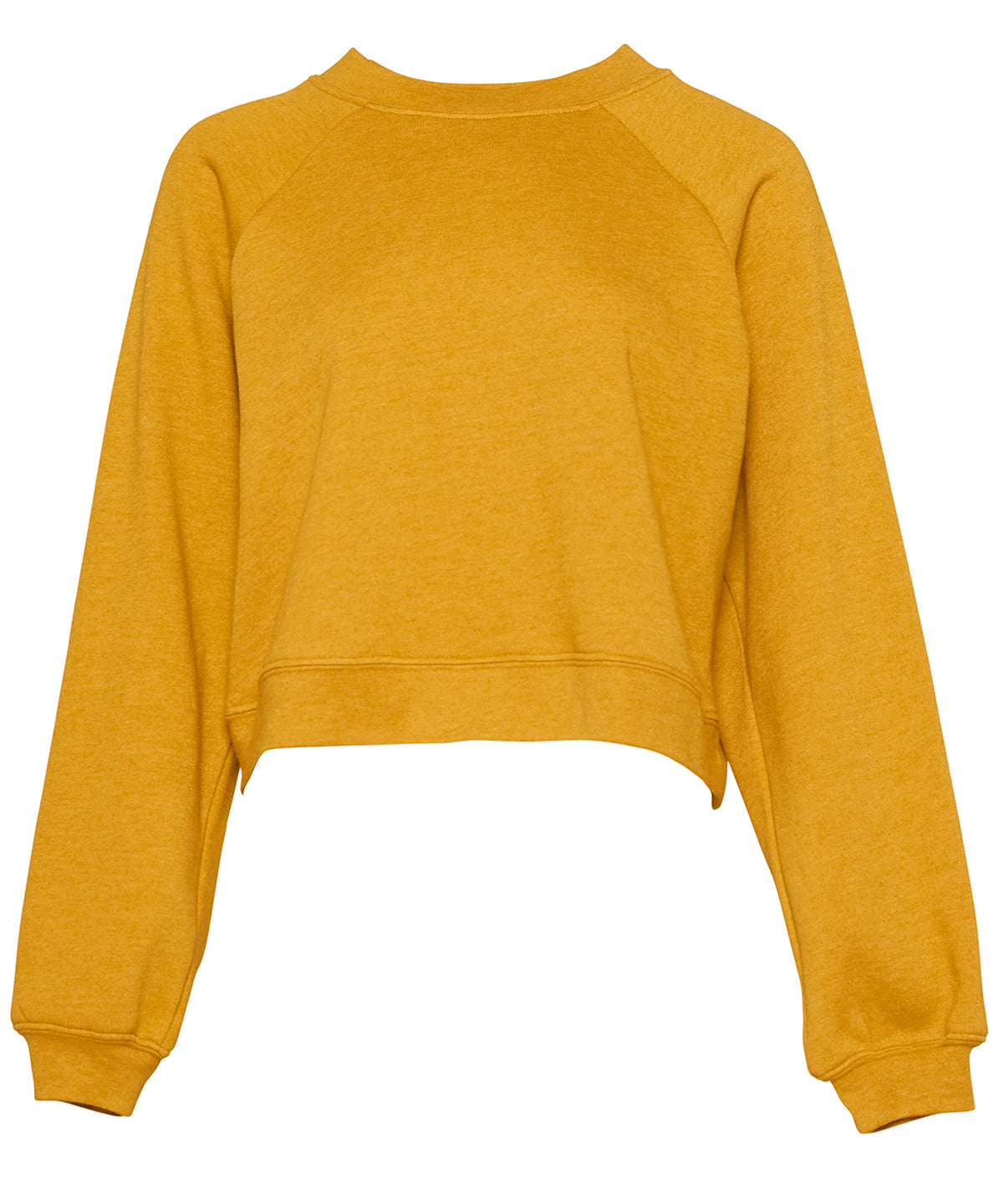 Personalised Sweatshirts - Black Bella Canvas Women's raglan pullover fleece