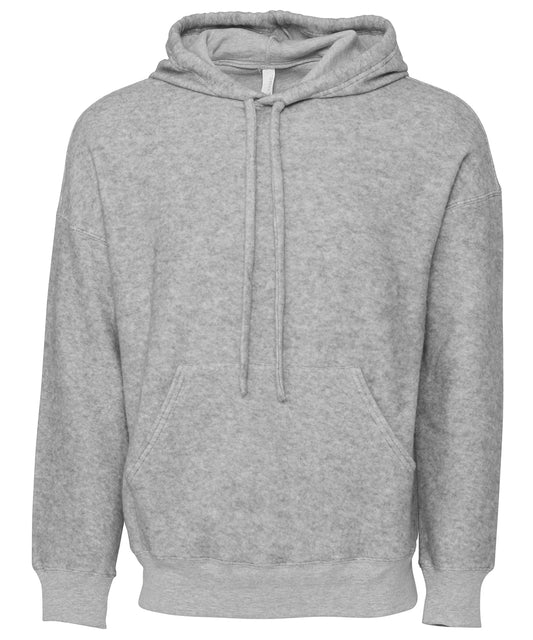 Personalised Hoodies - Heather Grey Bella Canvas Unisex sueded fleece pullover hoodie