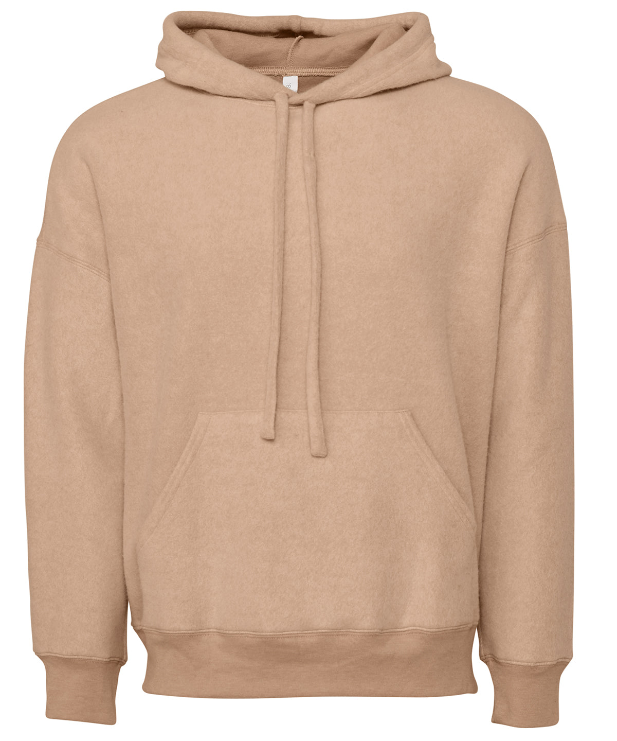 Personalised Hoodies - Heather Grey Bella Canvas Unisex sueded fleece pullover hoodie