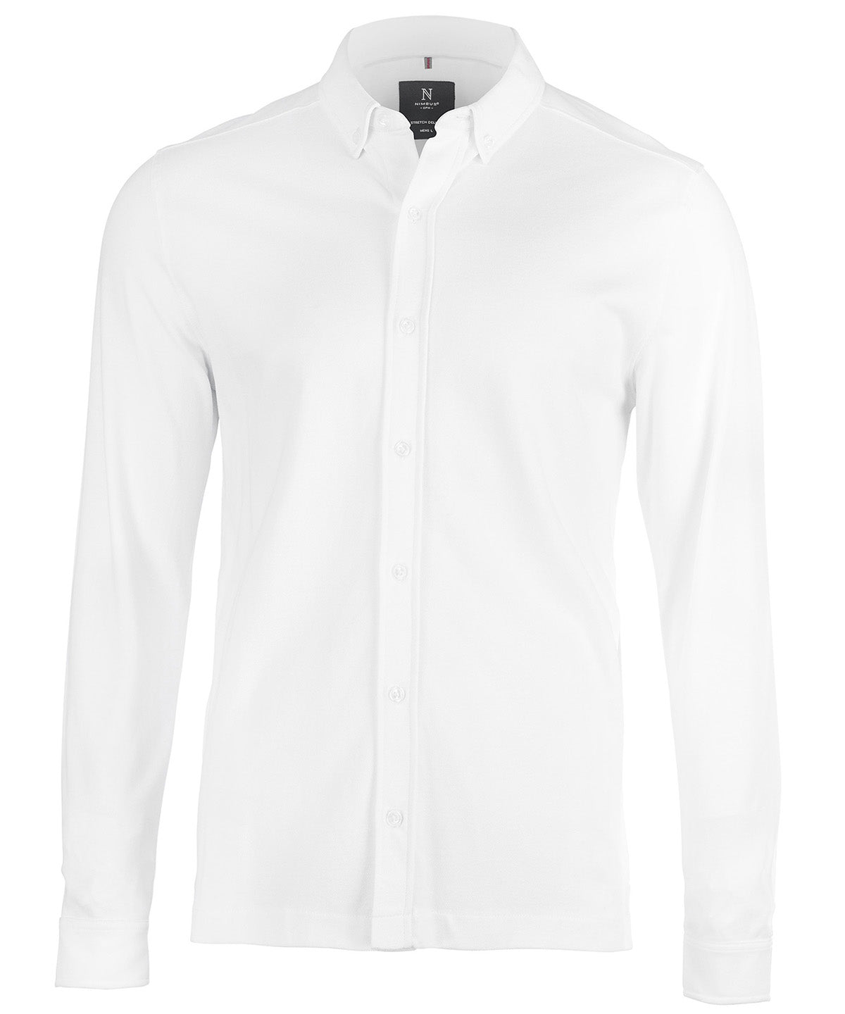 Personalised Shirts - Black Nimbus Kingston – stretch deluxe piqué shirt