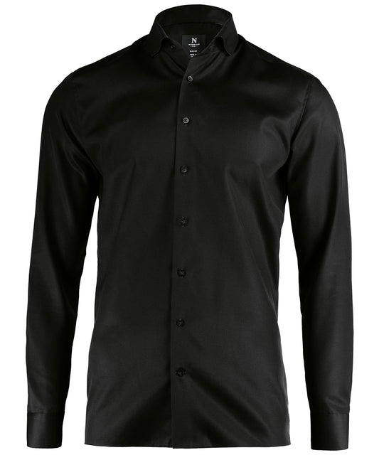 Personalised Shirts - Black Nimbus Portland slim fit – super non-iron business shirt