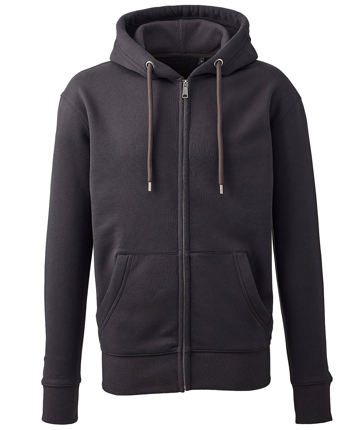 Personalised Hoodies - Black Anthem Men's Anthem full-zip hoodie