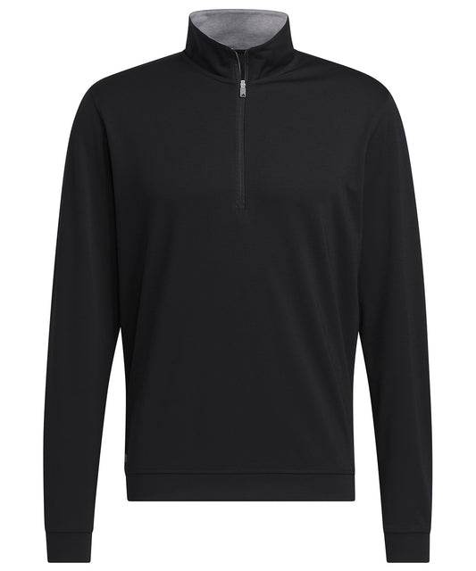 Personalised Sweatshirts - Black adidas® Elevated ¼-zip
