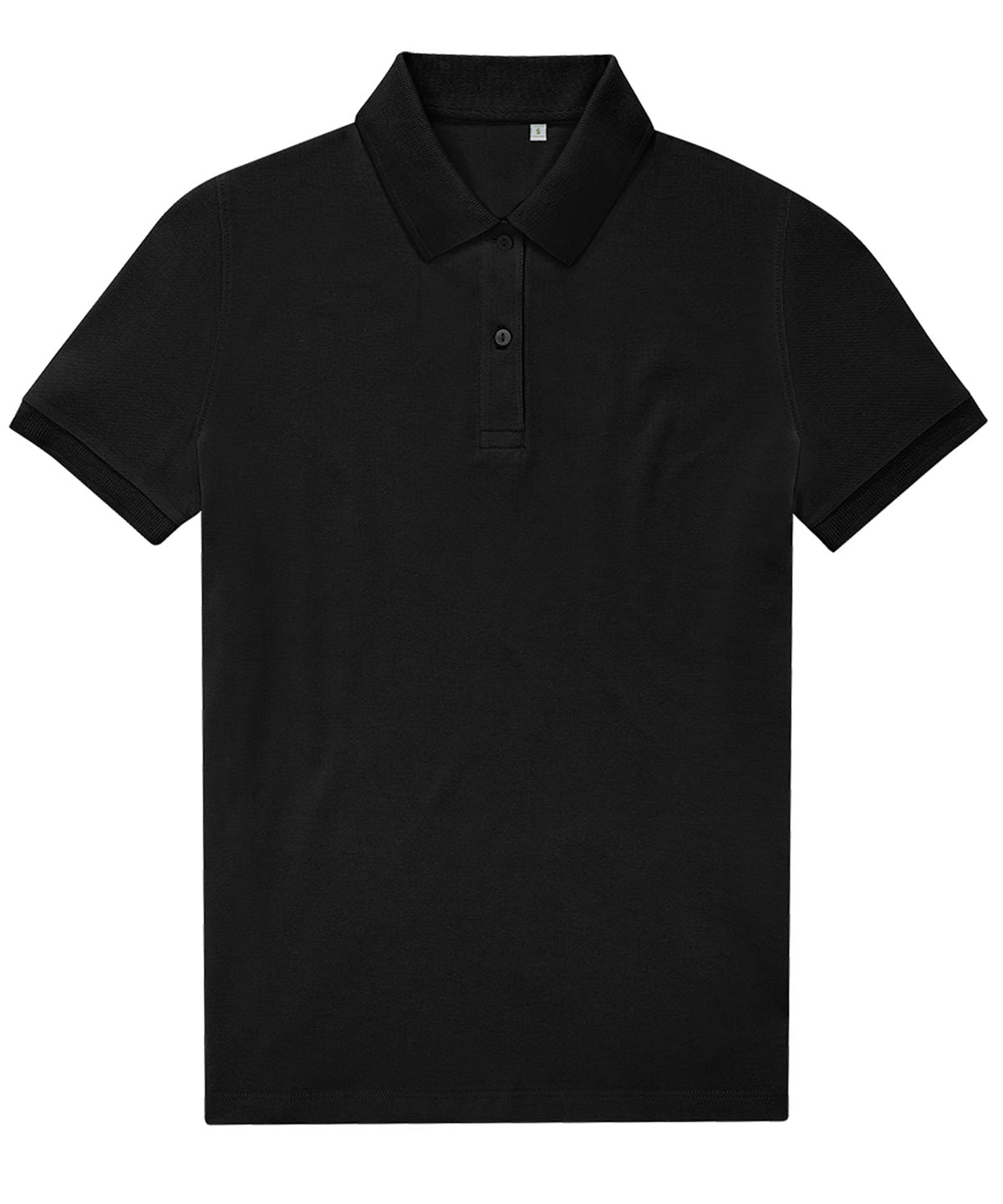 Personalised Polo Shirts - Mid Yellow B&C Collection B&C My Eco Polo 65/35 /Women
