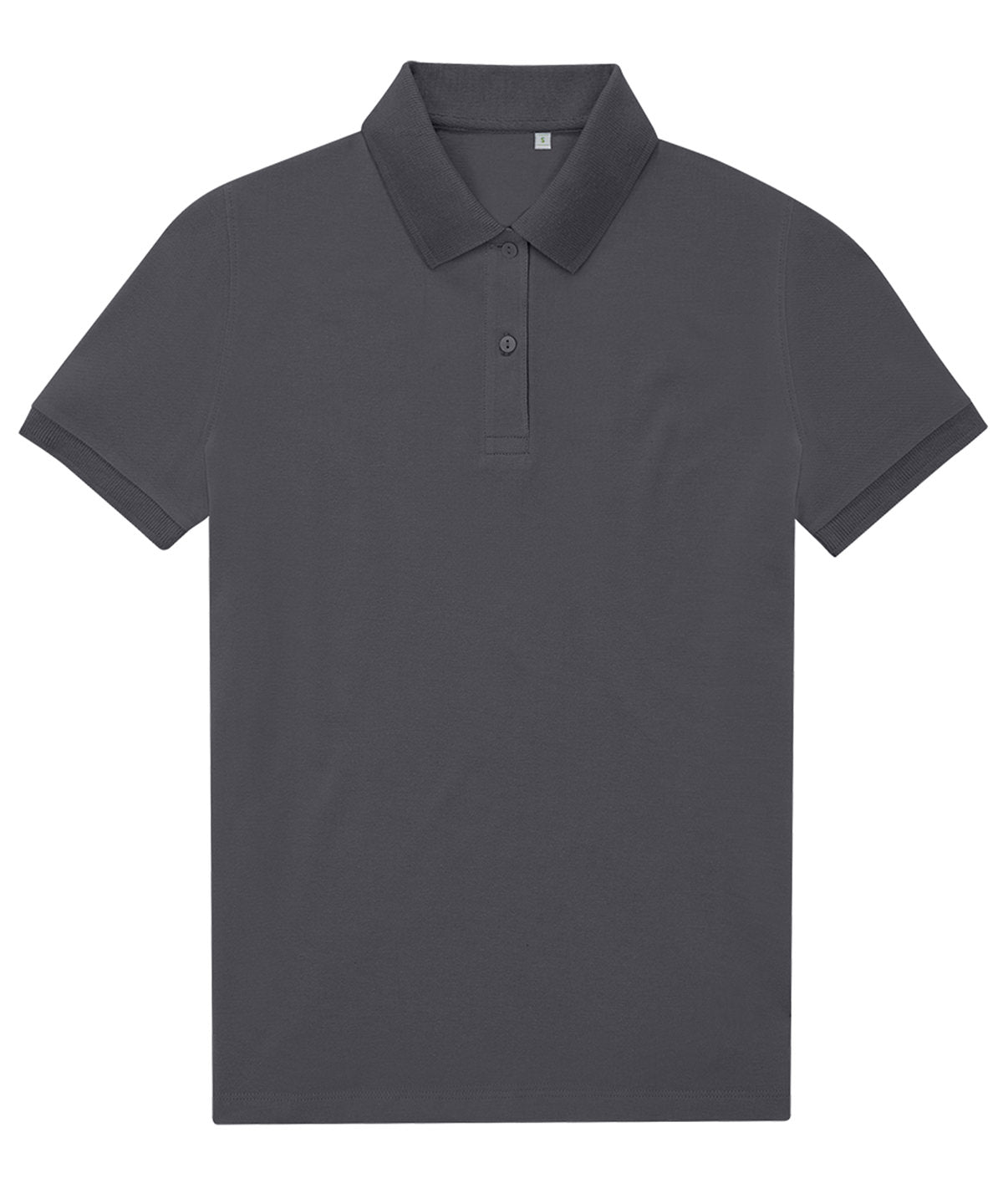 Personalised Polo Shirts - Mid Yellow B&C Collection B&C My Eco Polo 65/35 /Women
