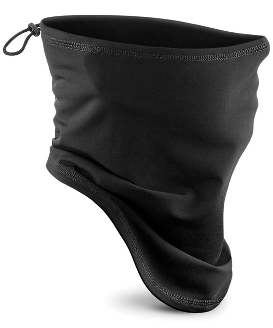 Personalised Snoods - Black Beechfield Junior softshell sports tech neck warmer