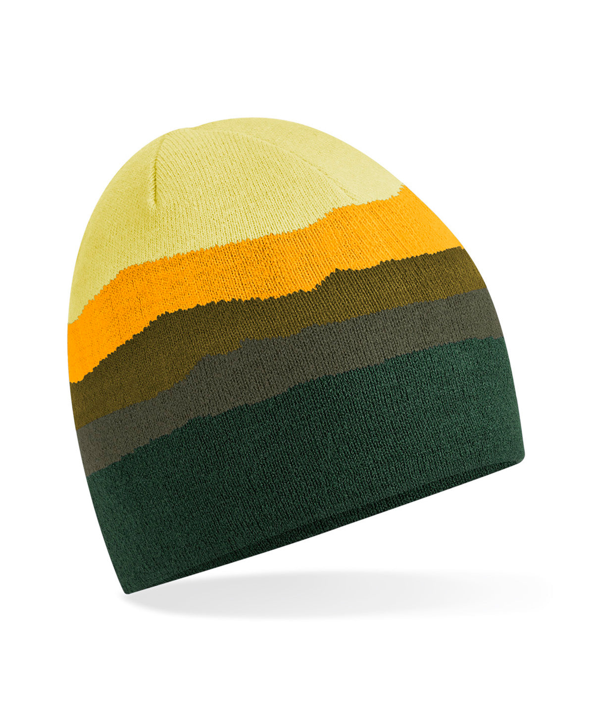 Personalised Hats - Beechfield Mountain peaks pull-on beanie