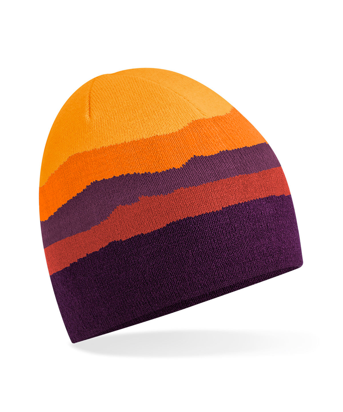 Personalised Hats - Beechfield Mountain peaks pull-on beanie
