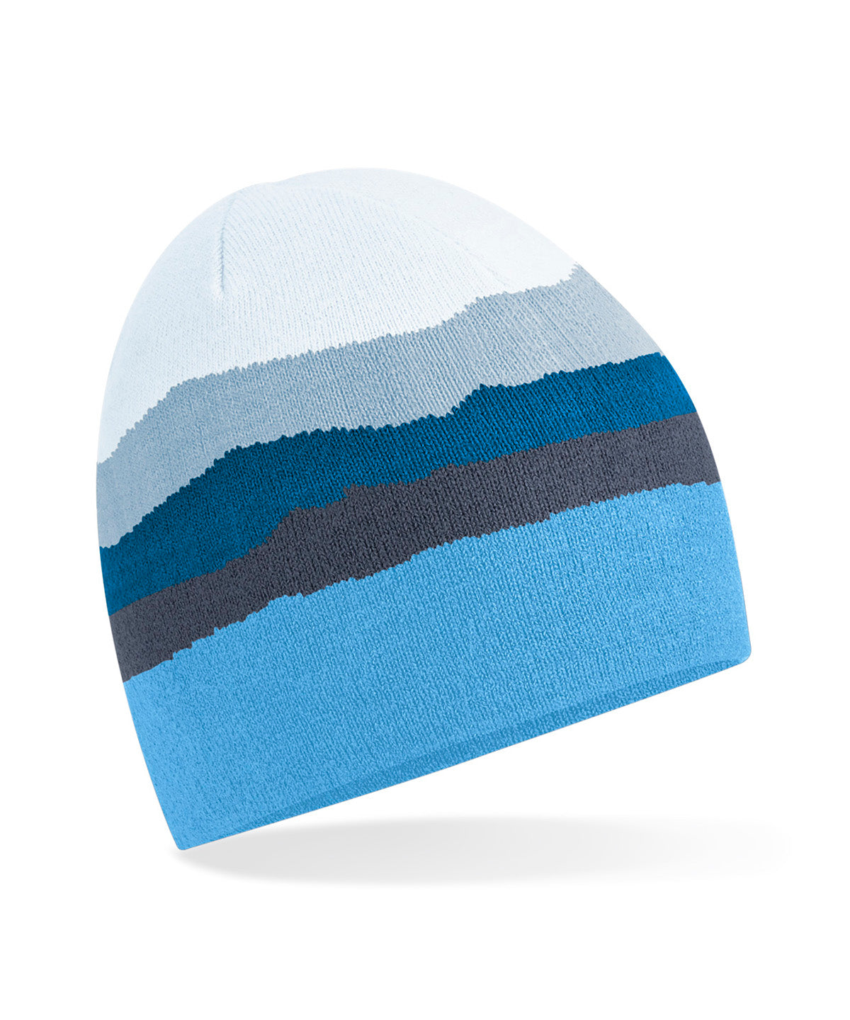 Personalised Hats - Beechfield Mountain peaks pull-on beanie