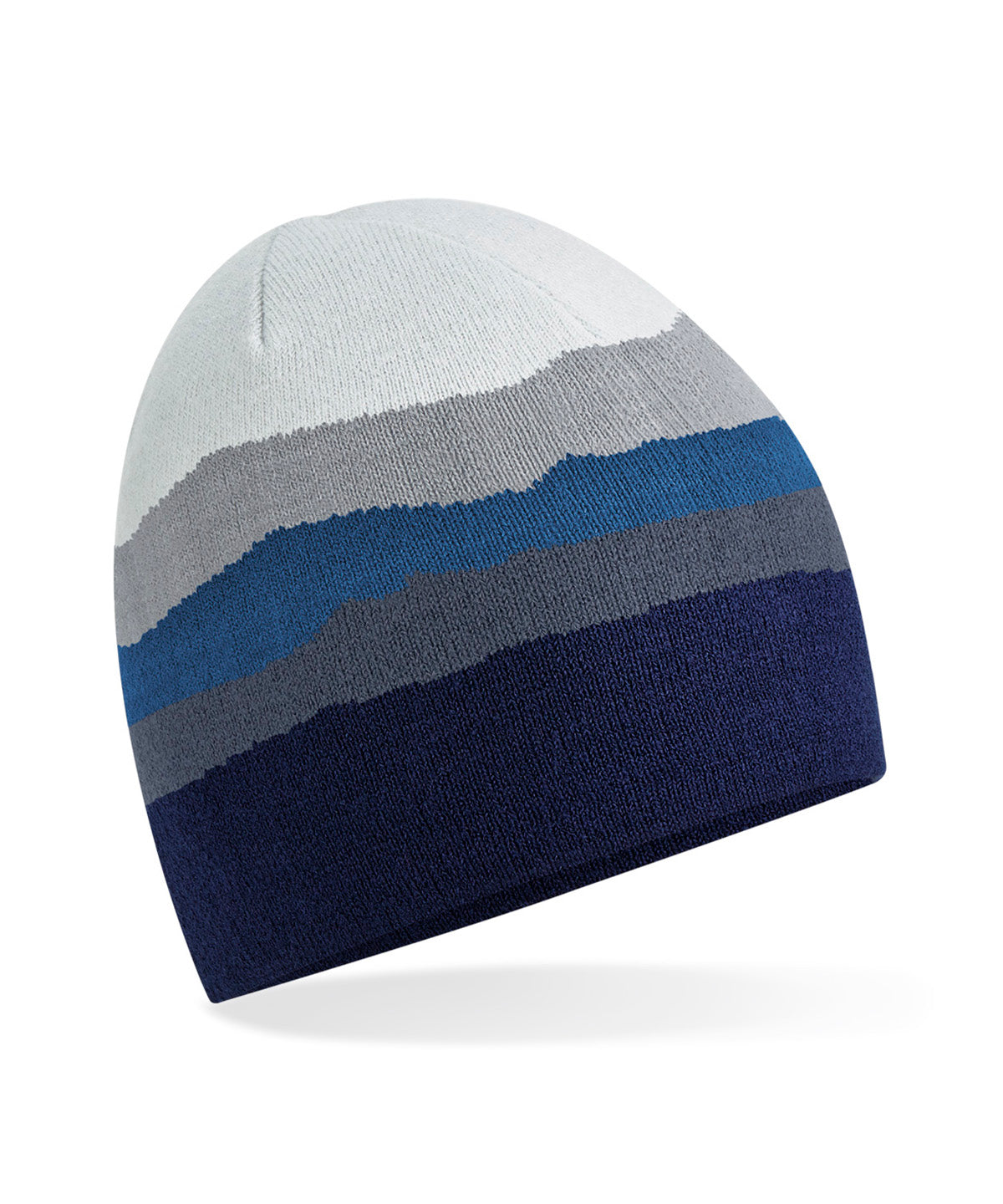 Personalised Hats - Beechfield Mountain peaks pull-on beanie