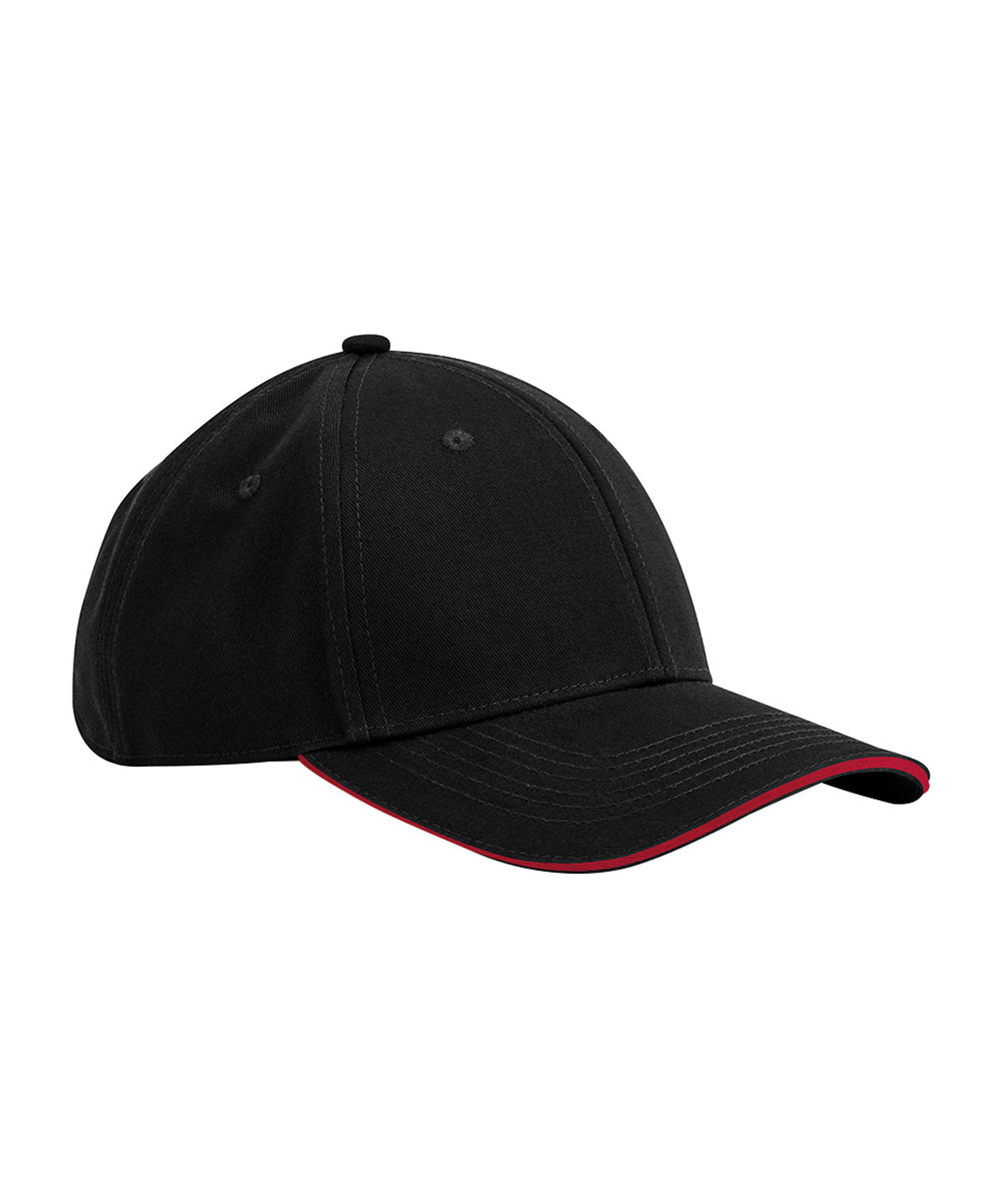 Personalised Caps - Beechfield EarthAware® classic organic cotton 6-panel cap – sandwich peak