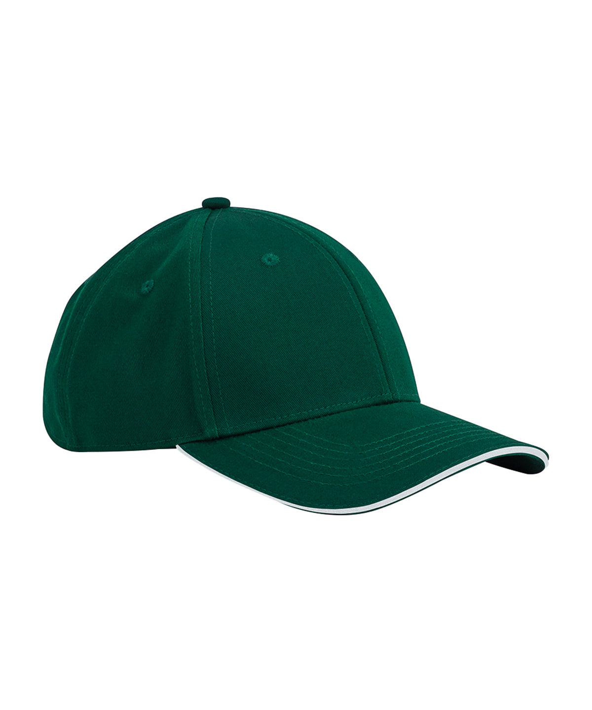 Personalised Caps - Beechfield EarthAware® classic organic cotton 6-panel cap – sandwich peak