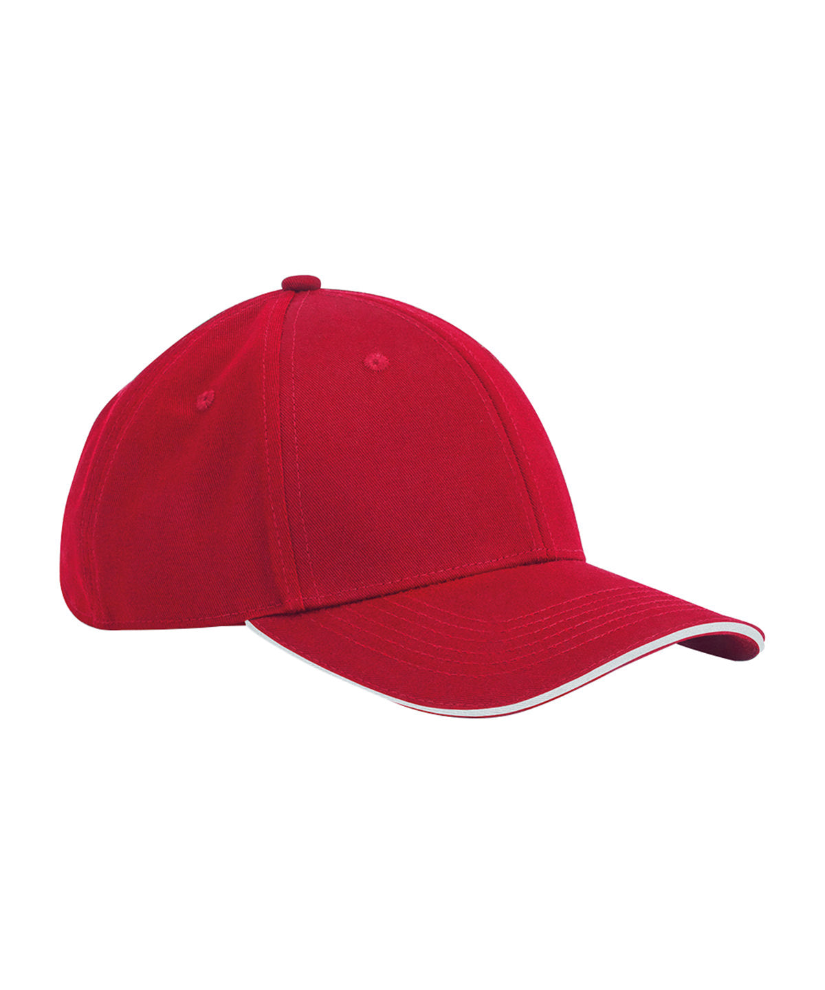 Personalised Caps - Beechfield EarthAware® classic organic cotton 6-panel cap – sandwich peak