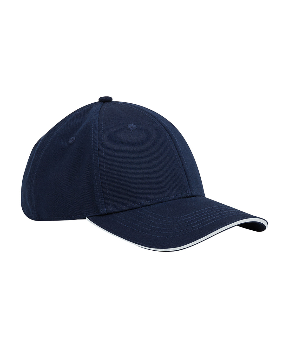 Personalised Caps - Beechfield EarthAware® classic organic cotton 6-panel cap – sandwich peak
