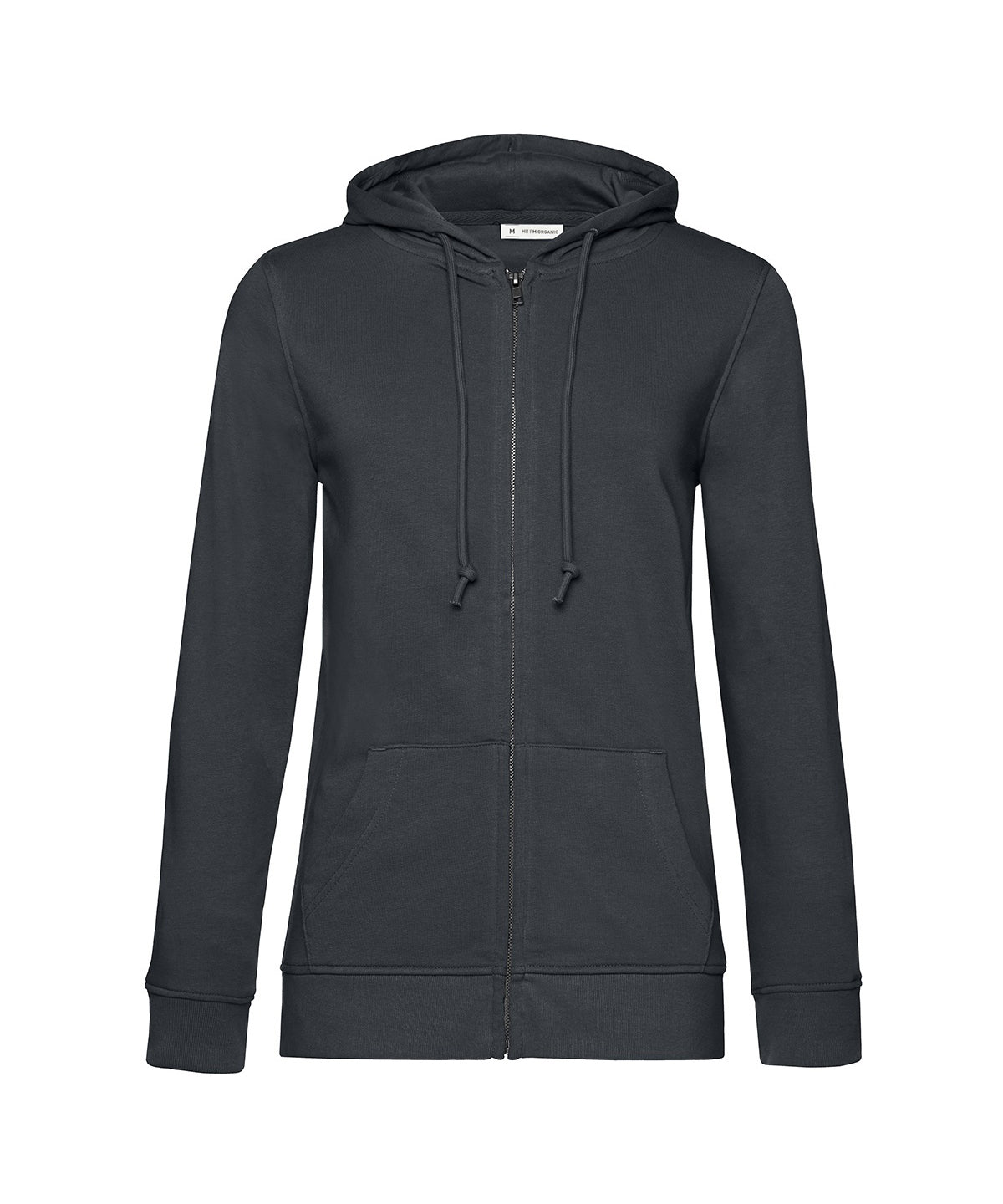 Personalised Hoodies - Dark Grey B&C Collection B&C Inspire Zipped Hood /women