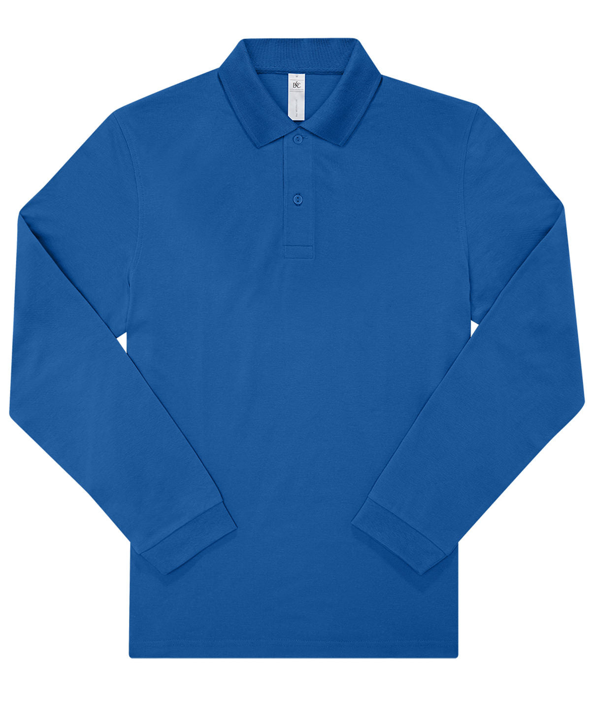 Personalised Polo Shirts - Black B&C Collection B&C My Polo 210 LSL