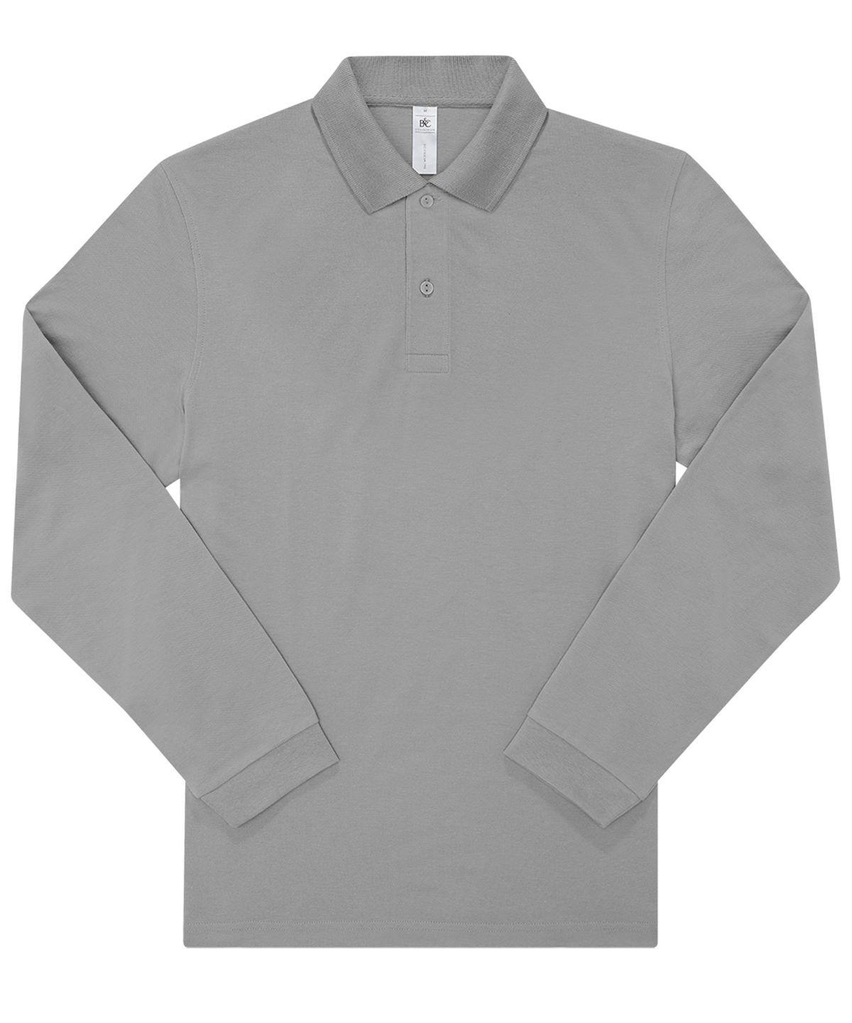 Personalised Polo Shirts - Black B&C Collection B&C My Polo 210 LSL