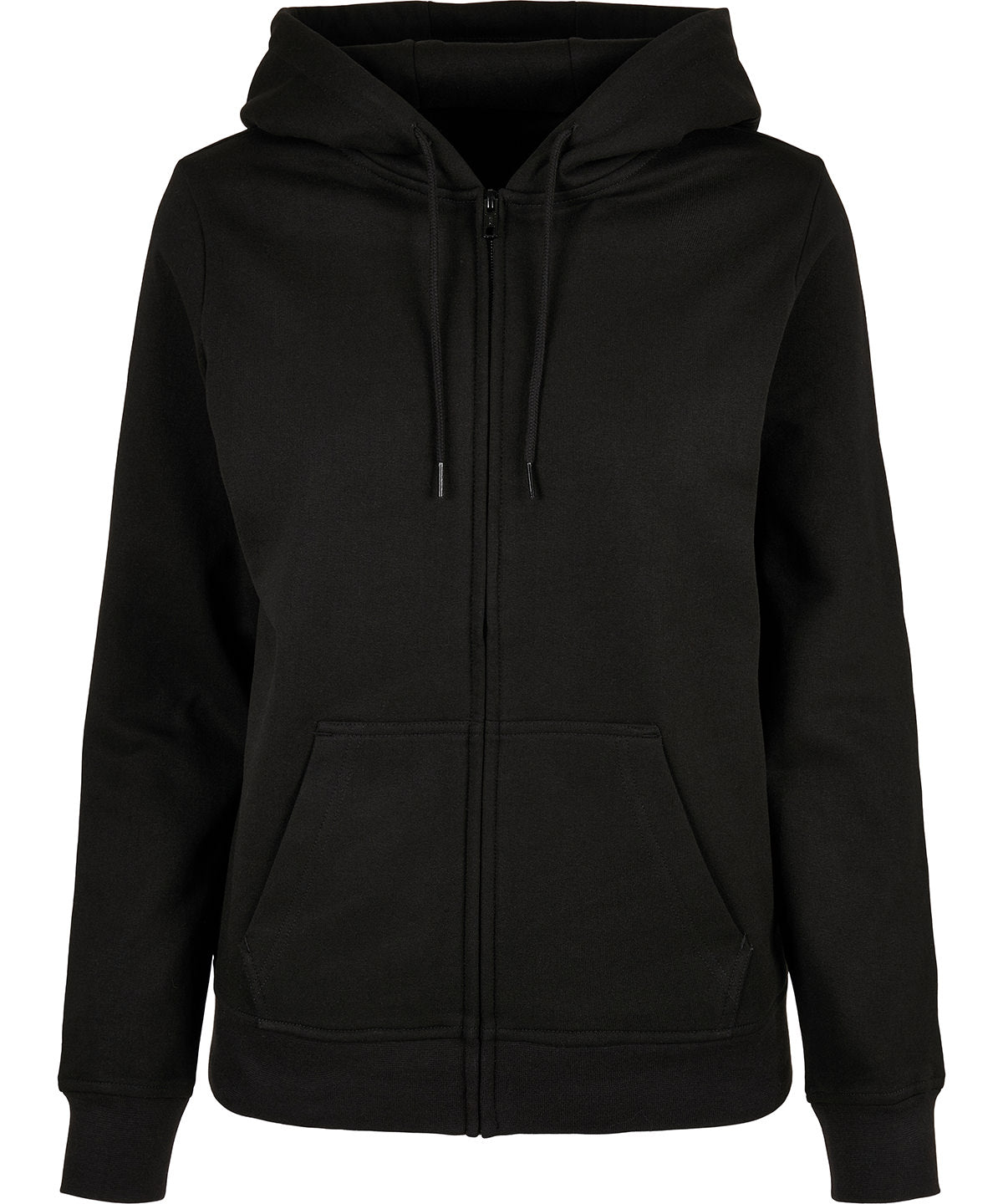 Personalised Hoodies - Black Build Your Brand Basic Women’s basic zip hoodie