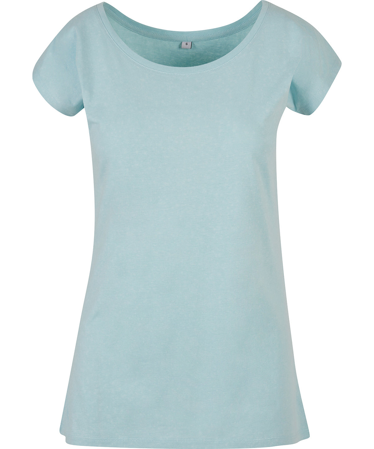 Personalised T-Shirts - Light Pink Build Your Brand Basic Women's wide neck tee