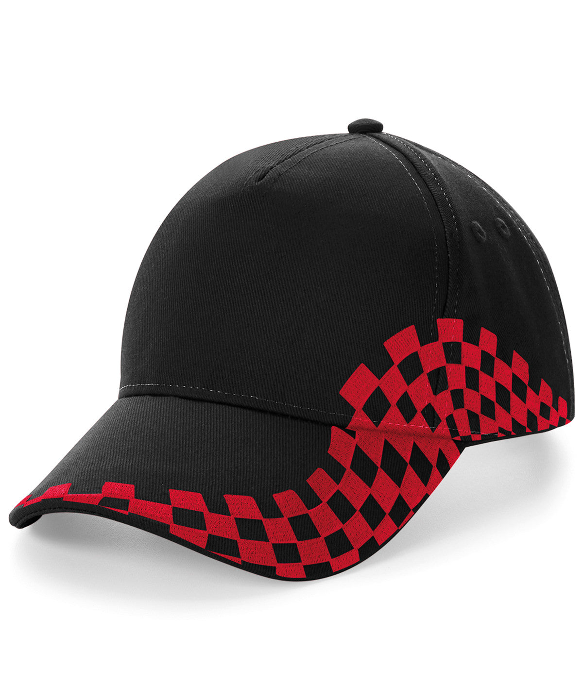 Personalised Caps - Black Beechfield Grand Prix cap