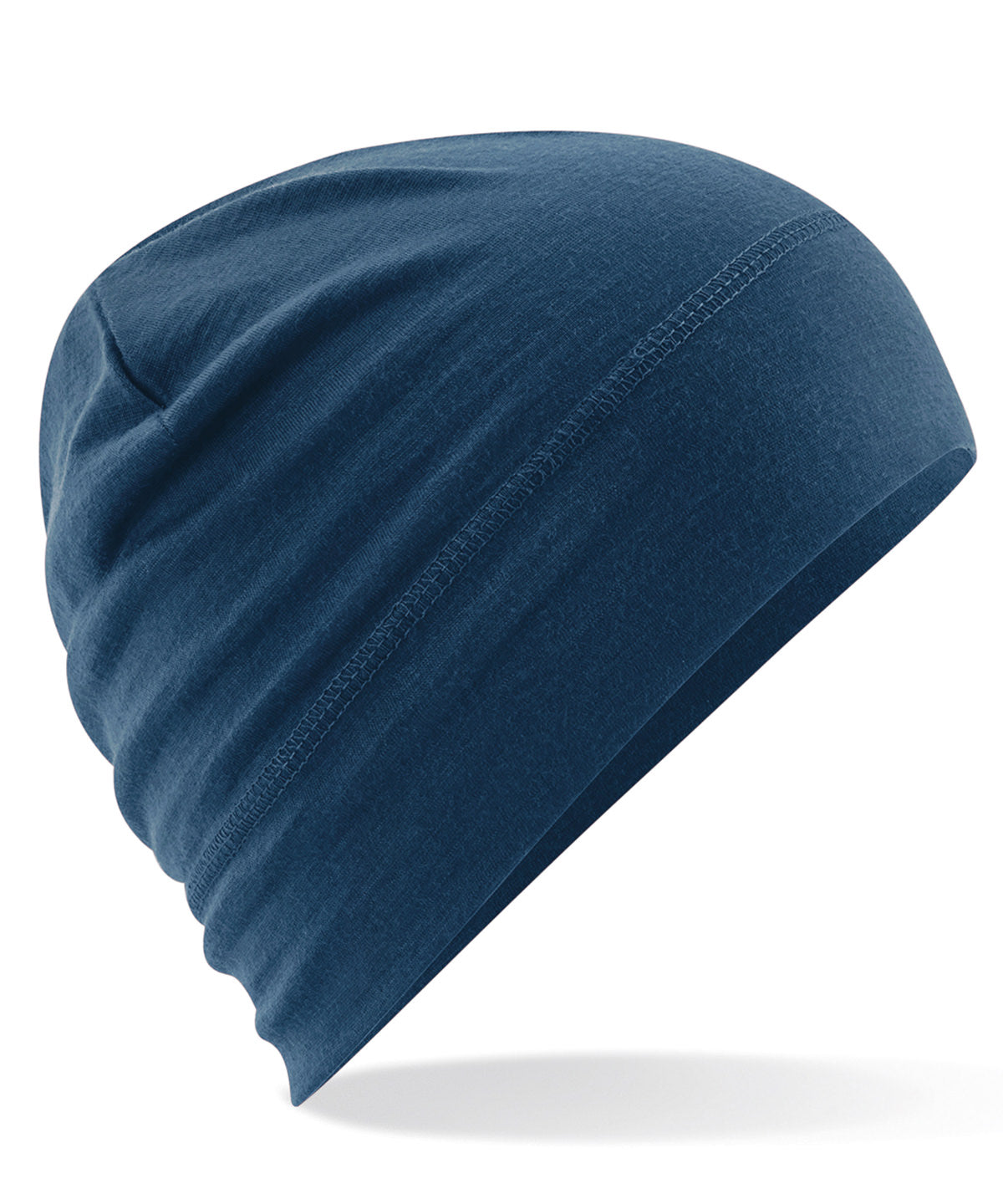 Personalised Hats - Dark Blue Beechfield Merino beanie