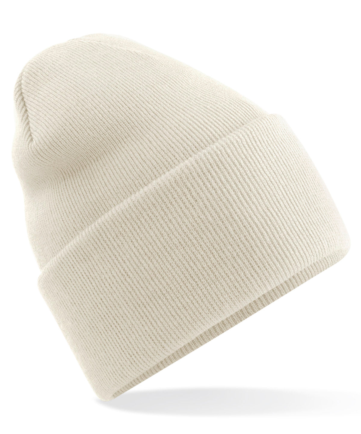 Personalised Hats - Light Brown Beechfield Original deep-cuffed beanie