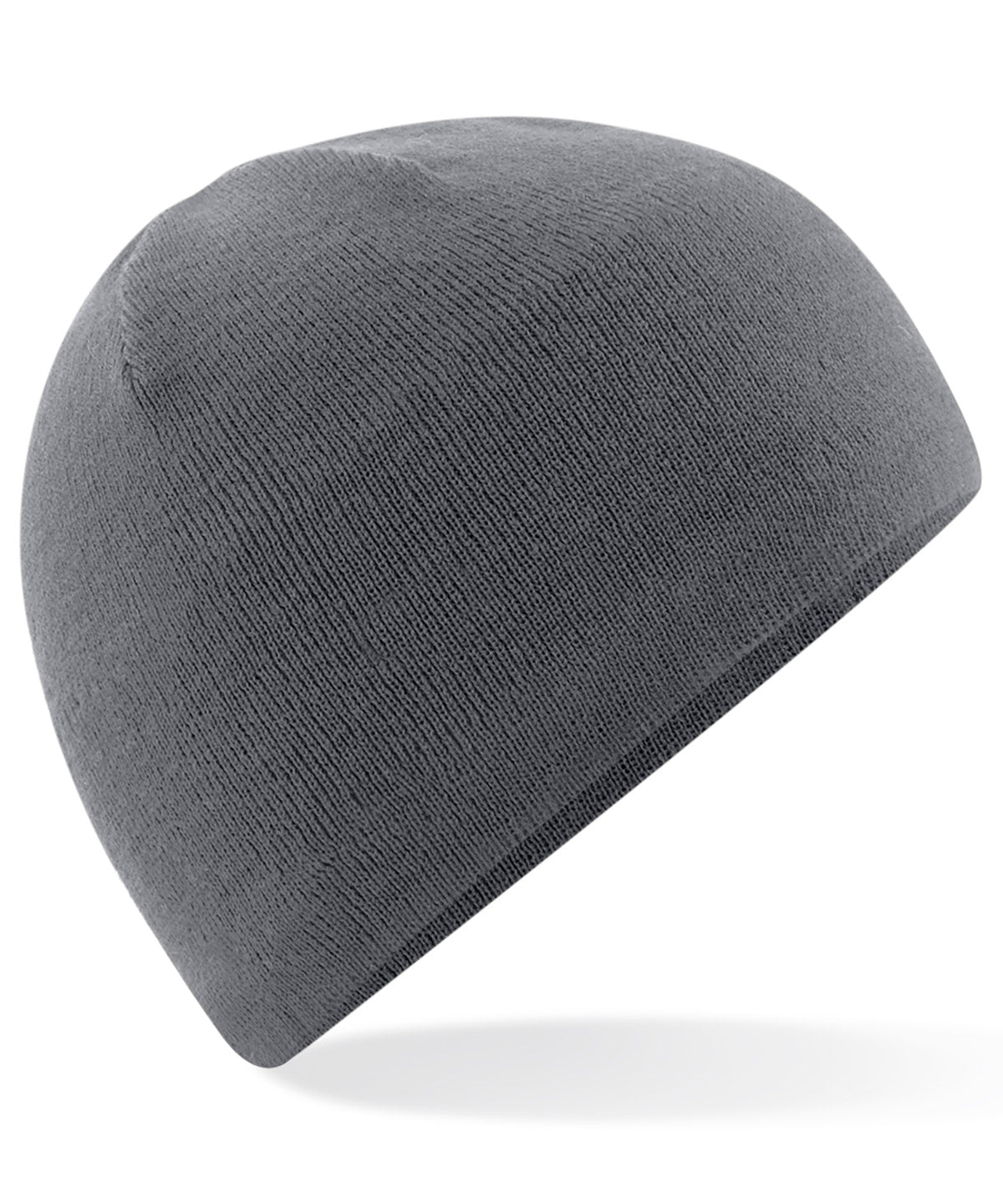 Personalised Hats - Dark Grey Beechfield Water-repellent active beanie