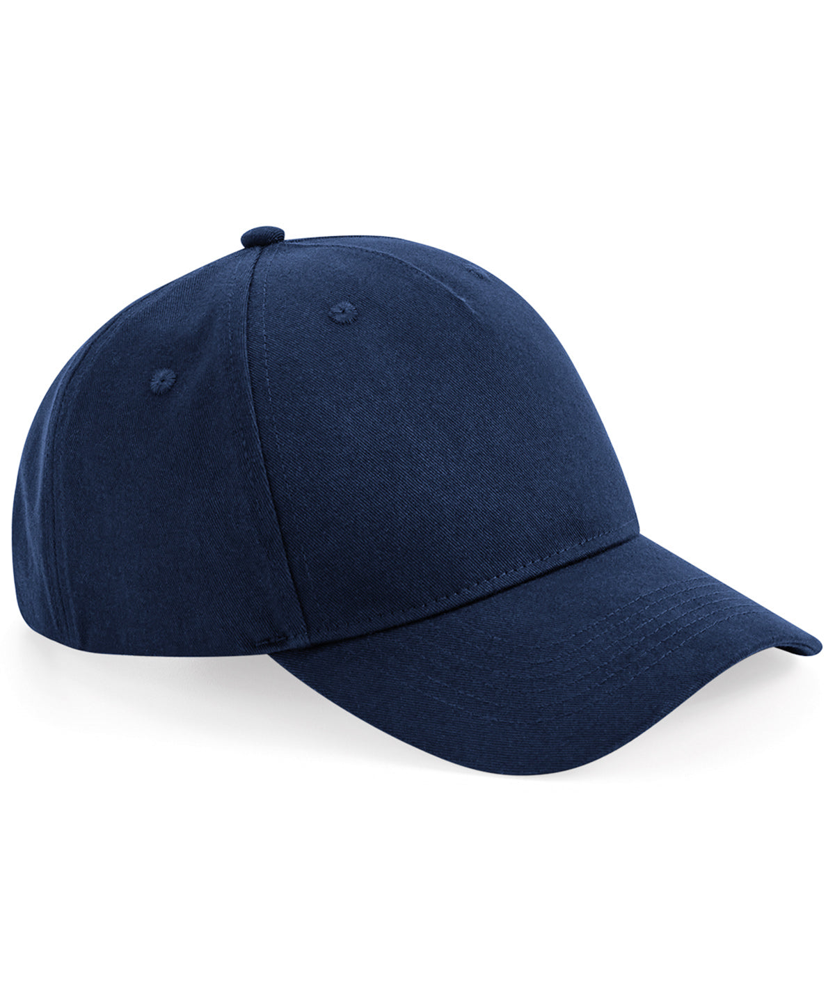 Personalised Caps - Navy Beechfield Organic cotton 5-panel cap