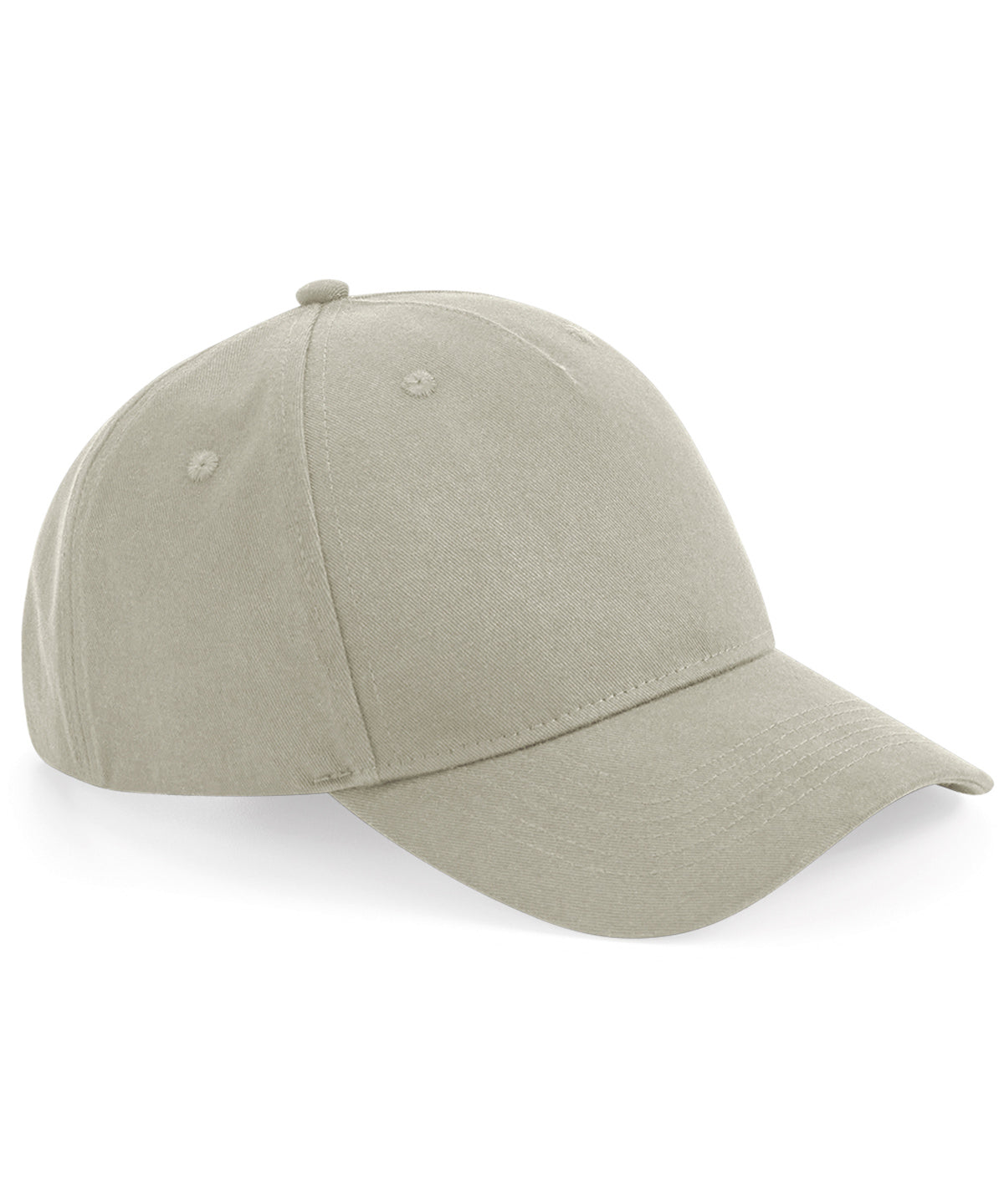 Personalised Caps - Natural Beechfield Organic cotton 5-panel cap