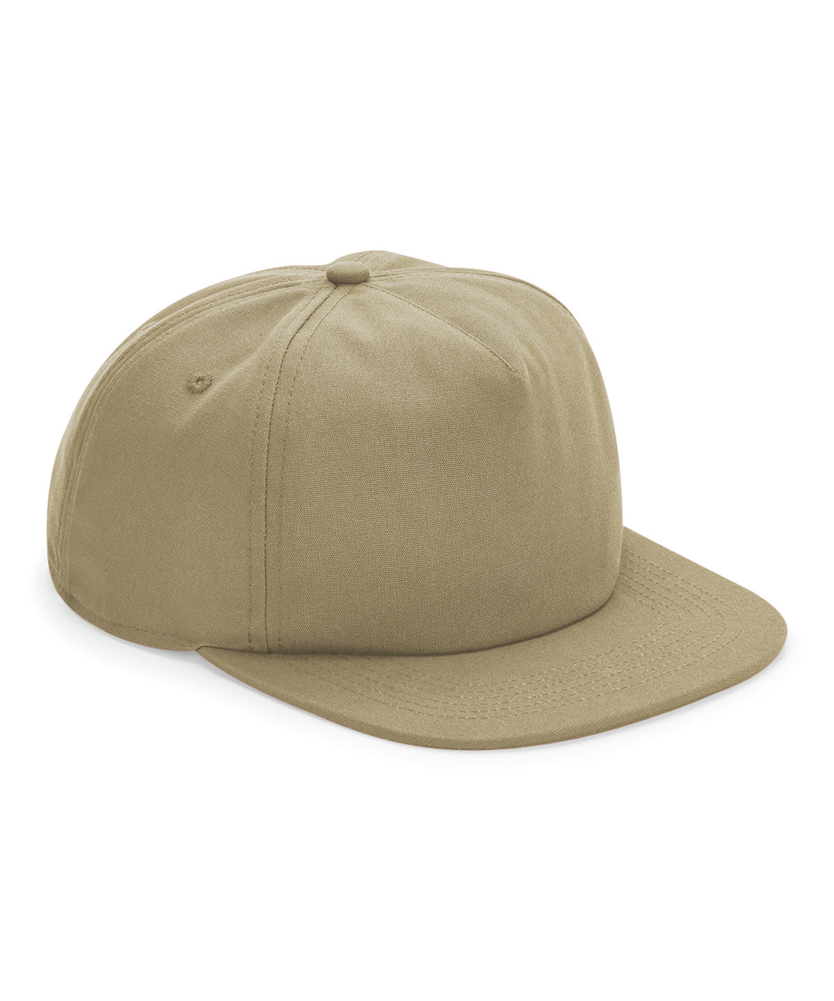 Personalised Caps - Natural Beechfield Organic cotton unstructured 5-panel cap
