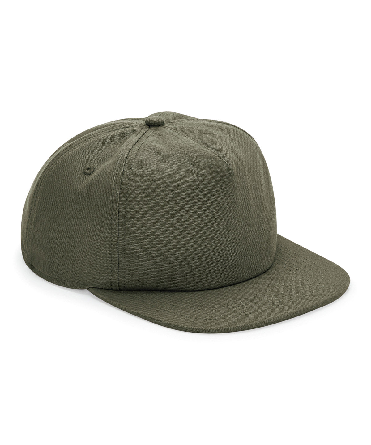 Personalised Caps - Olive Beechfield Organic cotton unstructured 5-panel cap