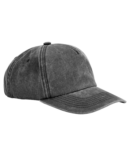 Personalised Caps - Beechfield Relaxed 5-panel vintage cap