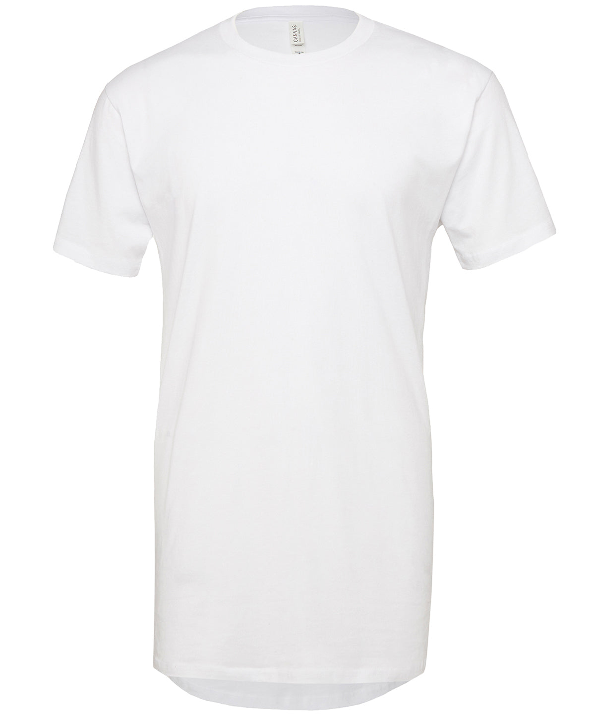 Personalised T-Shirts - Dark Grey Bella Canvas Unisex long body urban t-shirt