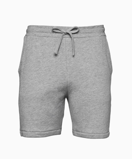 Personalised Shorts - Heather Grey Bella Canvas Unisex sponge fleece sweatshorts