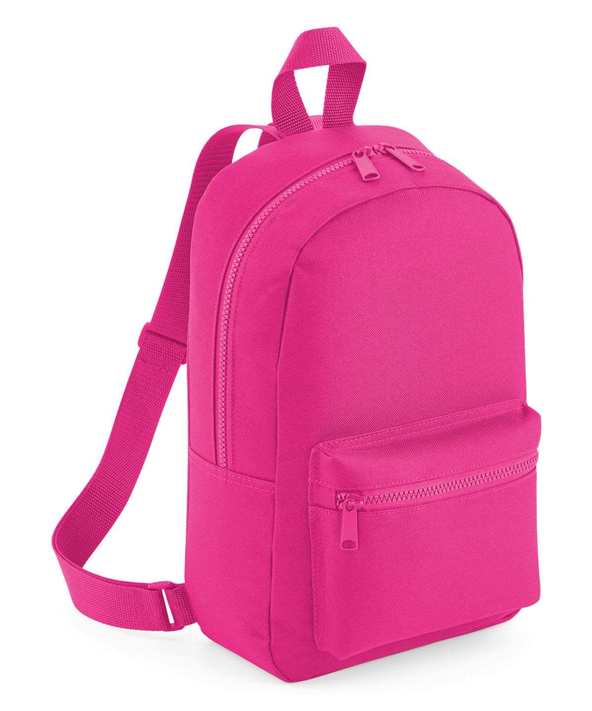 Personalised Bags - Fuchsia Bagbase Mini essential fashion backpack